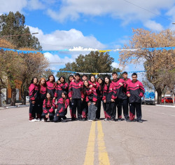 Egresados Bachiller Comunicación, en el desfile de Bowen