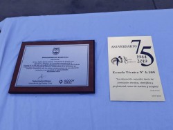 Reconocimiento 75 Aniversario por la Municipalidad de Godoy Cruz