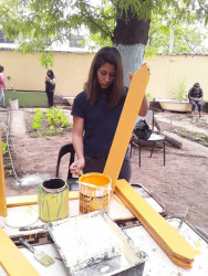 TRABAJANDO LA HUERTA