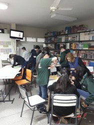 Trabajando en la Biblioteca 2017