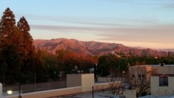 Amanecer desde el 2do piso de nuestra Escuela