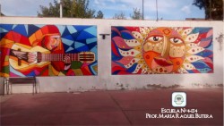 Murales pintados por nuestros alumnos