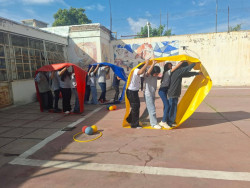 Integración y juegos juveniles...