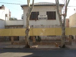 Vista actual del colegio, ubicado en calle Arizu 143 de Godoy Cruz