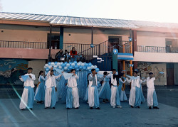 Participación de los estudiantes en el acto del Día de la Independencia