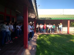 Bienvenida a los alumnos de primer año