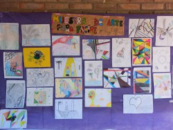 Muestra de arte para Paulo Freire