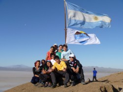 tradicional escalada al Volcán Carapacho