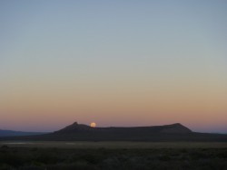 Vista del Volcán Carapacho desde la Escuela