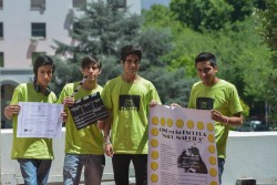 Estudiantes de Malargue fueron distinguidos con el Premio Presidencial Escuelas Solidarias 2014  Son de Bardas Blanca su proyectos fue elegido entre 1.240 trabajos de todo el país.