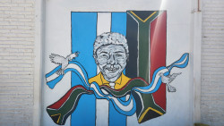 Nuestro Mural de Mandela (En el Patio)