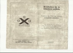 NUESTRAS OBRAS TEATRALES