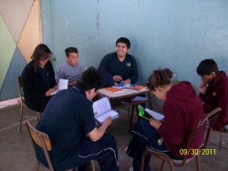 Participando en la maratón de lectura