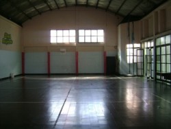 Patio interno de la escuela