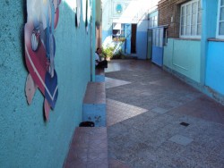 Entrada de la escuela